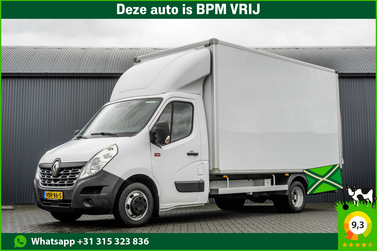 Renault Master 2.3 dCi Bakwagen met laadklep (1000 KG) | Euro 6 | 164 PK | Cruise | Airco | Navigatie