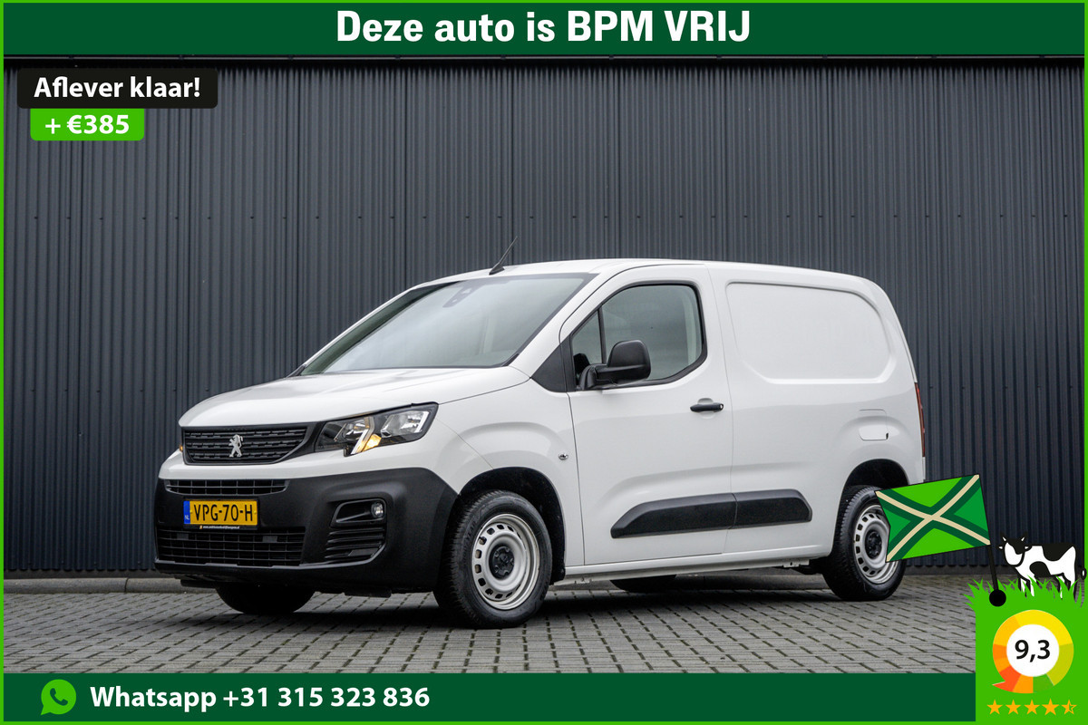 Peugeot Partner 1.5 BlueHDI | Euro 6 | Cruise | Airco | Android Auto | Schuifdeur