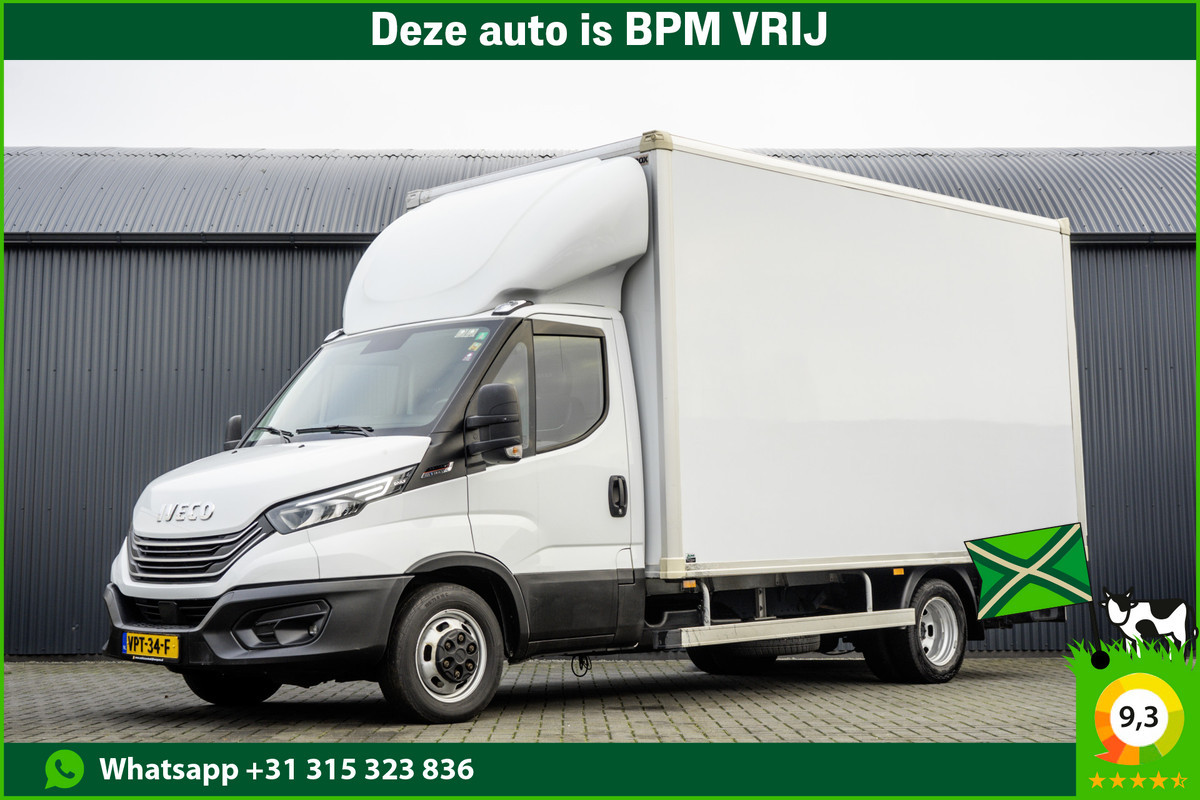 Iveco Daily 35C16 Bakwagen met laadklep (1000 KG) | Automaat | 160PK | Zijdeur | Euro 6 | Cruise | Climate | LED