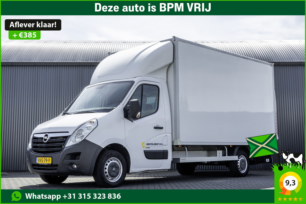 Opel Movano **2.3 CDTI BiTurbo Bakwagen met laadklep | Euro 6 | 146 PK | Cruise | Climate | Navigatie**