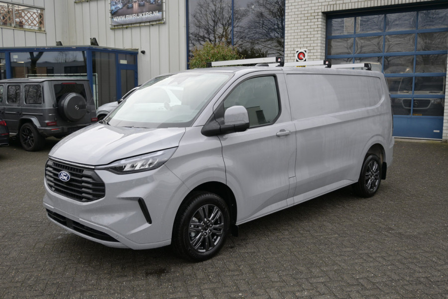 Ford Transit Custom 320L L2 2.0 TDCI 170 pk Limited 2500 kg trekhaak, ACC, LED, Navigatie, Camera