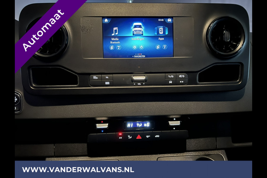 Mercedes-Benz Sprinter 317 CDI 170pk 9G-Tronic Automaat L3H2 3500kg Trekhaak Euro6 Airco | Camera Apple Carplay, Android Auto, Cruisecontrol, Chauffeursstoel, Parkeersensoren, Stoelverwarming, Bijrijdersbank