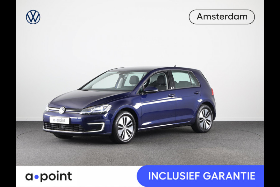 Volkswagen e-Golf E-DITION 136 pk | Navigatie | Warmtepomp | Parkeersensoren | Adaptieve cruise control | Autom. airco |