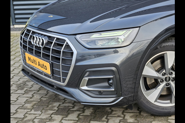 Audi Q5 Sportback 50 TFSI e Advanced Edition Quattro Plug In Hybrid Dealer O.H INCL BTW PHEV | Luchtvering | Lederen Sportstoelen Verwarmd | Camera | Navi Full Map | 19"L.M | Keyless |