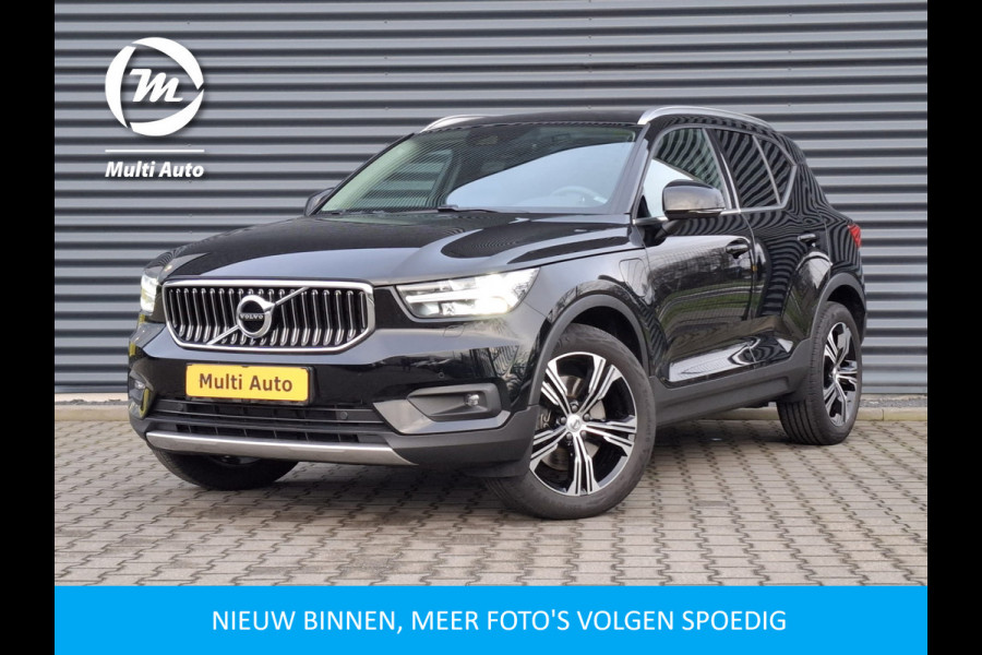 Volvo XC40 T5 Recharge Inscription Plug In Hybrid 261pk PHEV | Panodak | Lederen Sportstoelen Memory | Adaptive Cruise | Harman Kardon | Pilot Assist | Apple Carplay | Virtual | L.M. 19" | Navigatie | Camera | DAB |