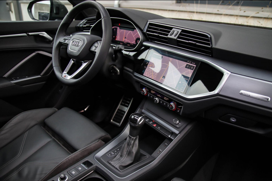 Audi Q3 35 TFSI 1.5TFSI S Line Pro Line S 150pk S-Tronic! Panoramadak|Virtual Cockpit|LED Matrix|Leder|B&O|Black|21inch|Trekhaak