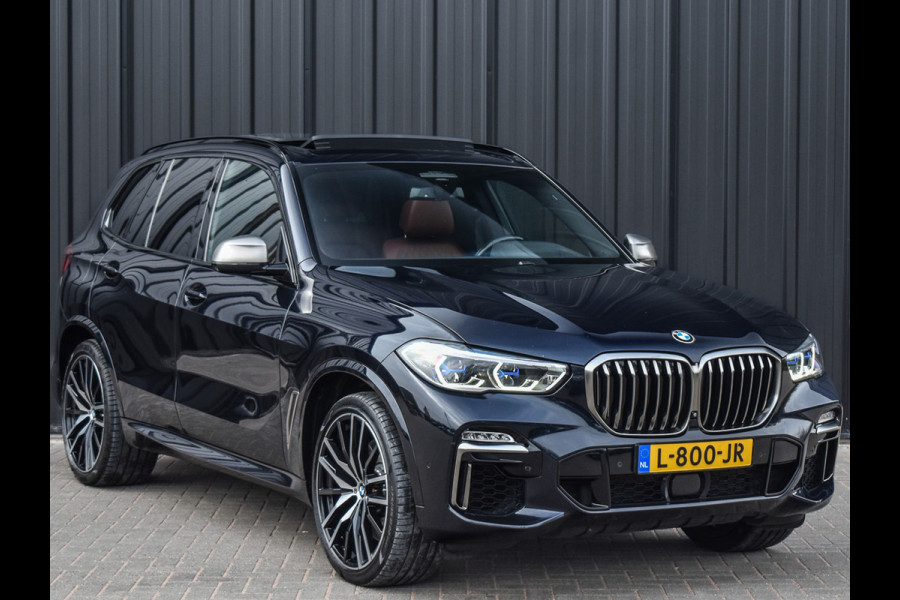 BMW X5 M50d HIGH EXECUTIVE | M-SPORT | ADAPTIVE M ONDERSTEL | SOFT CLOSE | COMFORT ACCESS | PANORAMDAK | SKY-LOUNGE | COMFORT SEATS | S