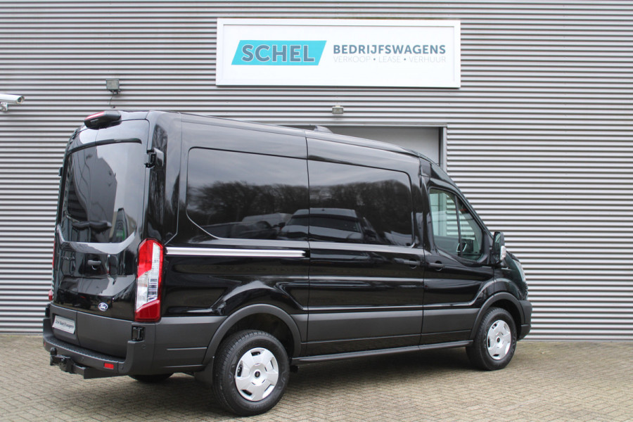 Ford Transit 350 2.0 TDCI L2H2 Trend 165pk - Facelift - 2x Schuifdeur - Adaptive Cruise - Navigatie - Blind Spot - 360 Camera - Stoel - Stuur