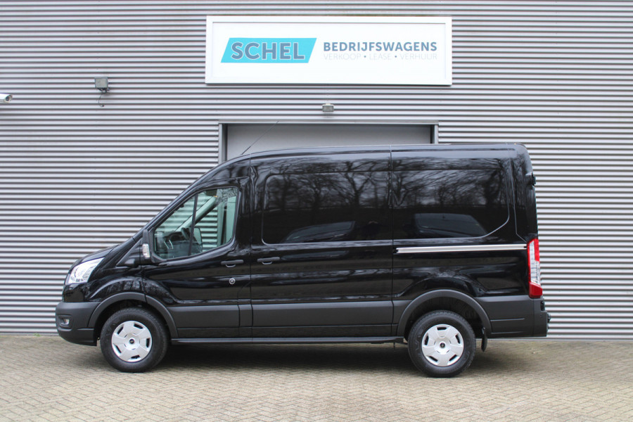 Ford Transit 350 2.0 TDCI L2H2 Trend 165pk - Facelift - 2x Schuifdeur - Adaptive Cruise - Navigatie - Blind Spot - 360 Camera - Stoel - Stuur