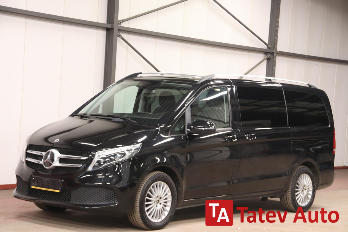 Mercedes-Benz V300d LANG 7 Personenbus DUBBELE SCHUIFDEUR