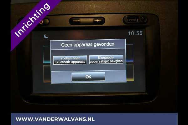 Opel Movano 2.3 CDTI 146pk L2H2 inrichting Euro6 Airco | Omvormer | Navigatie | Camera | Imperiaal Cruisecontrol, Trekhaak, Parkeersensoren, Bijrijdersbank