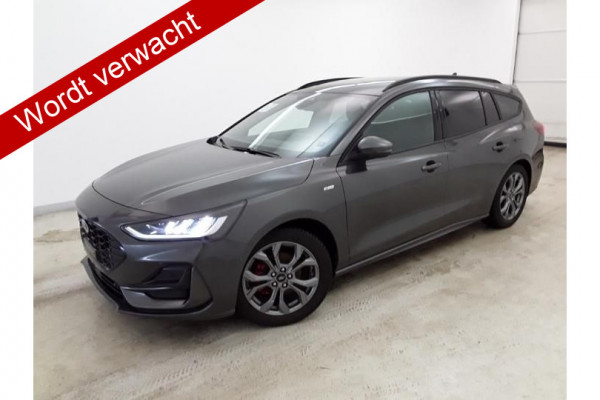 Ford FOCUS Wagon 1.0-125 PK EcoBoost ST Line X. Geweldig mooie en sportieve Focus wagon ! Slechts 12.000km ! Styling Pack, Winter Pack, Driver Ass. Pack, Elektr. Panoramadak