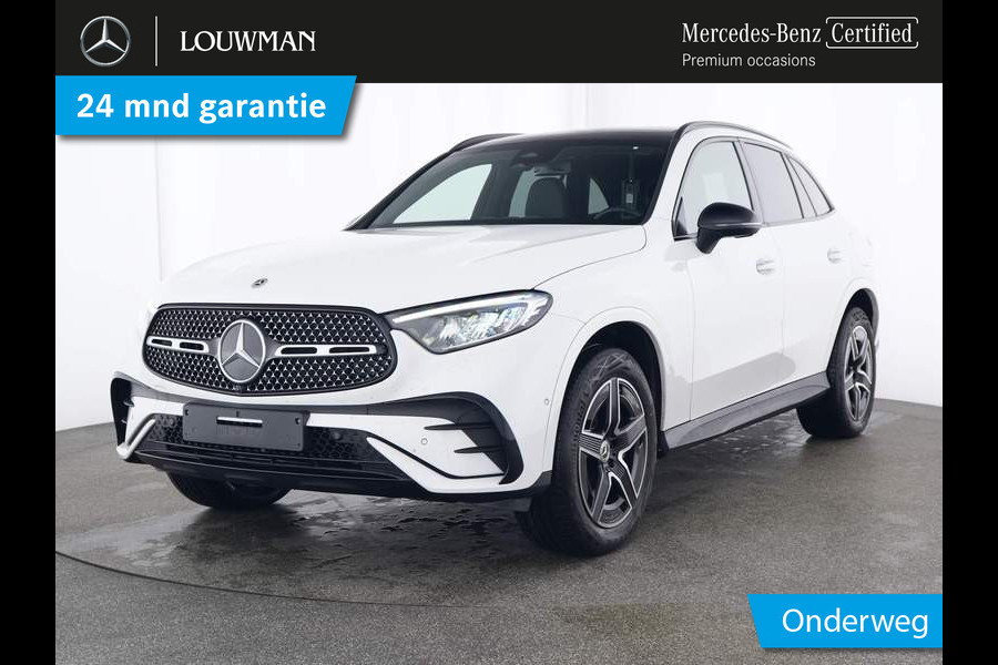 Mercedes-Benz GLC 300 e 4M AMG Plug-In Hybride | AMG Styling | Trekhaak | Night Pakket | Panorama Schuif-Kanteldak | DC Laden | Stuur en Stoelverwarming | Inclusief 24 maanden MB Certified garantie voor Europa.