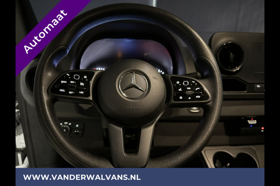 Mercedes-Benz Sprinter 317 CDI 170pk 9G-Tronic Automaat L3H2 3500kg Trekhaak Euro6 Airco | Camera Apple Carplay, Android Auto, Cruisecontrol, Parkeersensoren, Stoelverwarming, Chauffeursstoel, Bijrijdersbank