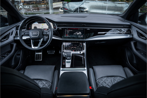 Audi Q8 55 TFSI e quattro Pro Line S - Panodak - B&O - 22inch HUD - Matrix - Massage - Stoelventilatie - S-line Diamond Stitch