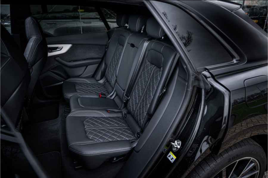 Audi Q8 55 TFSI e quattro Pro Line S - Panodak - B&O - 22inch HUD - Matrix - Massage - Stoelventilatie - S-line Diamond Stitch