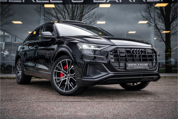 Audi Q8 55 TFSI e quattro Pro Line S - Panodak - B&O - 22inch HUD - Matrix - Massage - Stoelventilatie - S-line Diamond Stitch