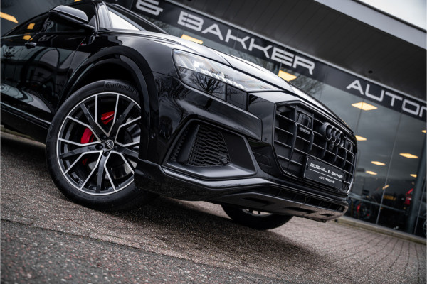 Audi Q8 55 TFSI e quattro Pro Line S - Panodak - B&O - 22inch HUD - Matrix - Massage - Stoelventilatie - S-line Diamond Stitch