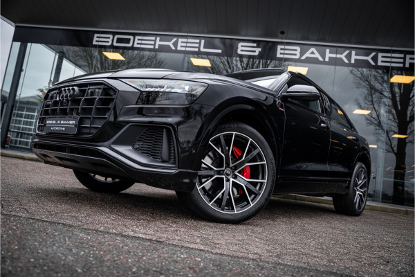 Audi Q8 55 TFSI e quattro Pro Line S - Panodak - B&O - 22inch HUD - Matrix - Massage - Stoelventilatie - S-line Diamond Stitch