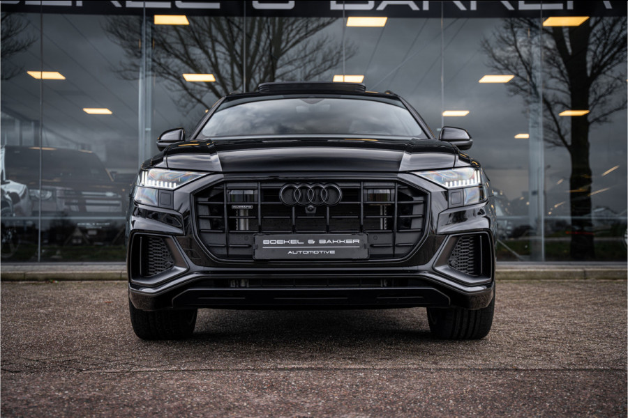 Audi Q8 55 TFSI e quattro Pro Line S - Panodak - B&O - 22inch HUD - Matrix - Massage - Stoelventilatie - S-line Diamond Stitch