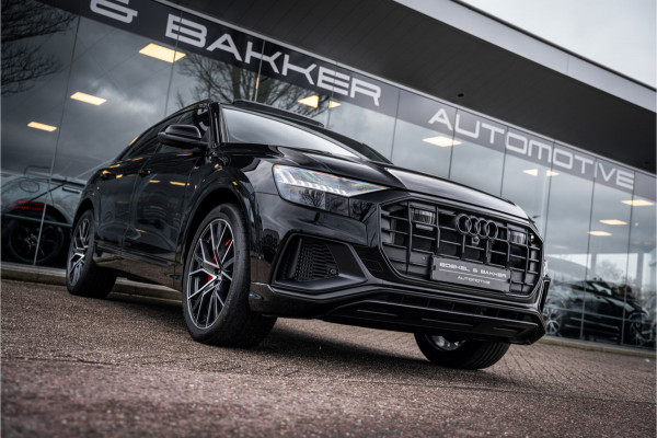 Audi Q8 55 TFSI e quattro Pro Line S - Panodak - B&O - 22inch HUD - Matrix - Massage - Stoelventilatie - S-line Diamond Stitch