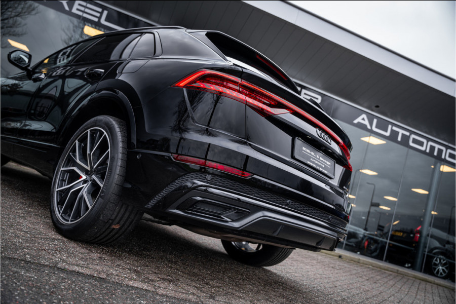 Audi Q8 55 TFSI e quattro Pro Line S - Panodak - B&O - 22inch HUD - Matrix - Massage - Stoelventilatie - S-line Diamond Stitch