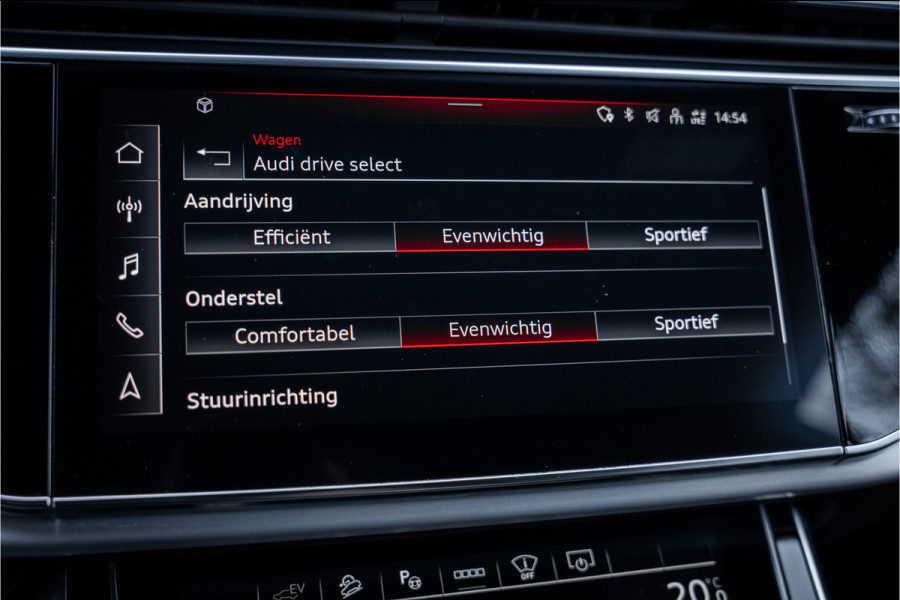 Audi Q8 55 TFSI e quattro Pro Line S - Panodak - B&O - 22inch HUD - Matrix - Massage - Stoelventilatie - S-line Diamond Stitch