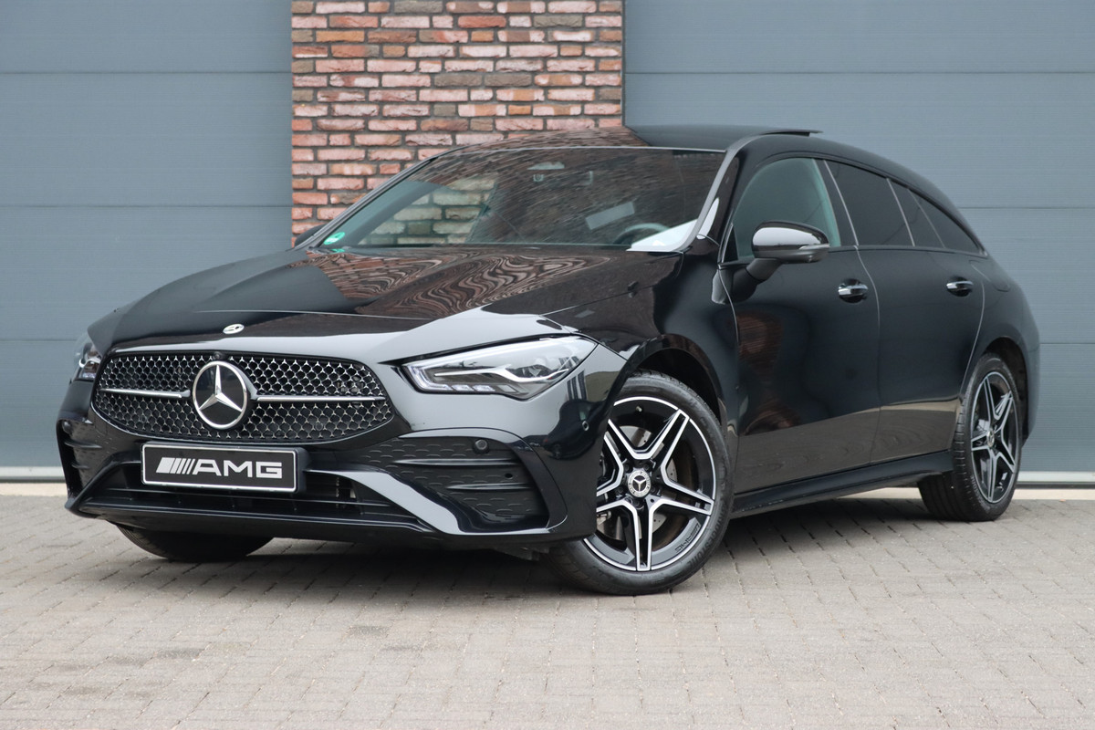 Mercedes-Benz CLA-Klasse Shooting Brake 250 e AMG Line Aut8 | Facelift | Panoramadak | Distronic+ | Memory | Advanced Sound System | Keyless Go | Verwarmd Stuurwiel | Augmented Reality |