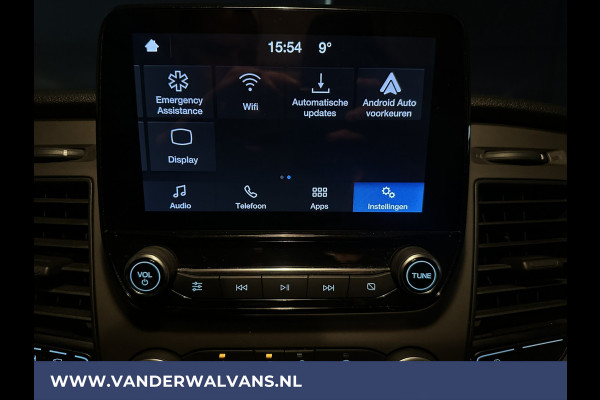 Ford Transit Custom 2.0 TDCI 131pk L2H1 Euro6 Airco | Apple Carplay | LED | 2800kg Trekvermogen Android Auto, Cruisecontrol, Stoelverwarming, Verwarmde voorruit, Parkeersensoren, Bijrijdersbank