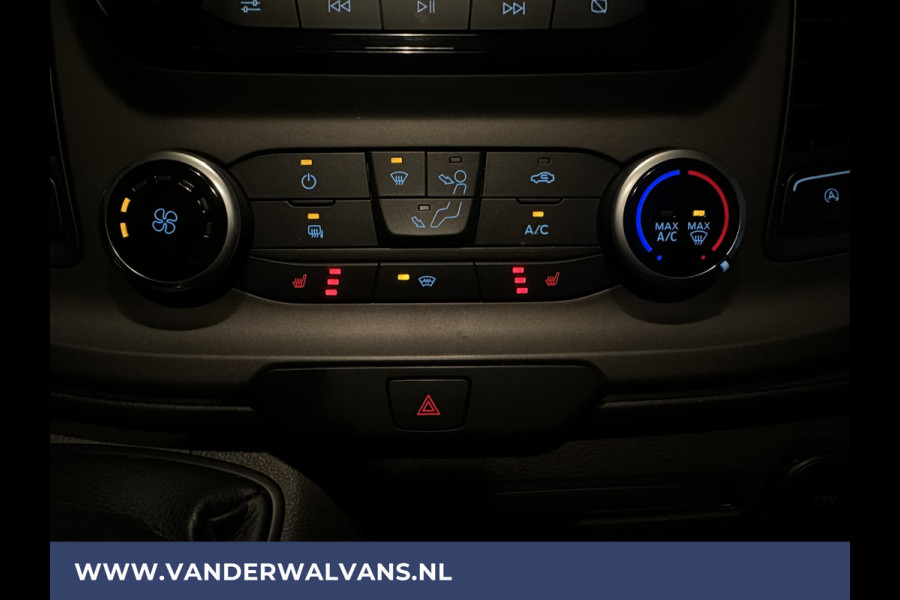 Ford Transit Custom 2.0 TDCI 131pk L2H1 Euro6 Airco | Apple Carplay | LED | 2800kg Trekvermogen Android Auto, Cruisecontrol, Stoelverwarming, Verwarmde voorruit, Parkeersensoren, Bijrijdersbank