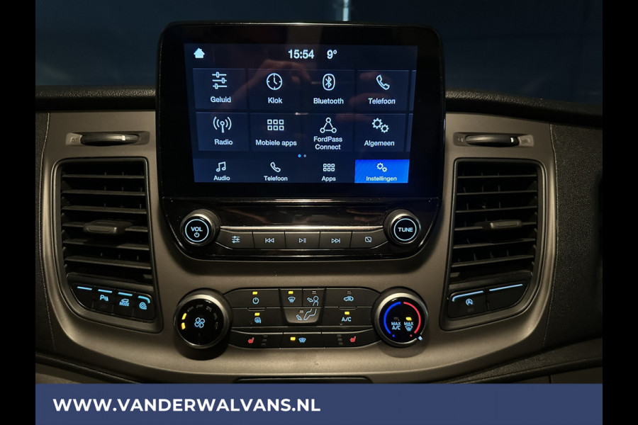 Ford Transit Custom 2.0 TDCI 131pk L2H1 Euro6 Airco | Apple Carplay | LED | 2800kg Trekvermogen Android Auto, Cruisecontrol, Stoelverwarming, Verwarmde voorruit, Parkeersensoren, Bijrijdersbank