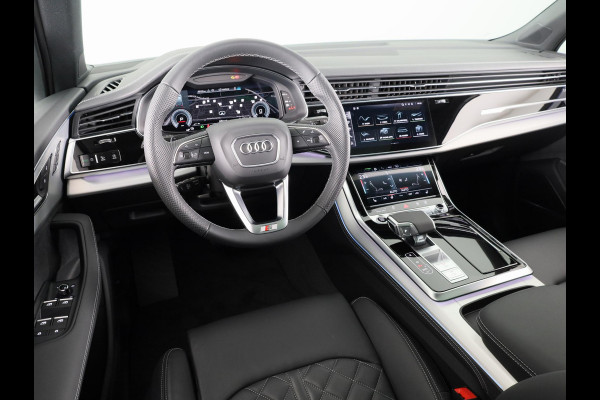 Audi Q7 55 TFSI e quattro Pro Line S Panoramadak, comfortsleutel, trekhaak, optiekpakket zwart plus, Bang&Olufsen soundsysteem, assistentiepakket tour, assistentiepakket parking plus