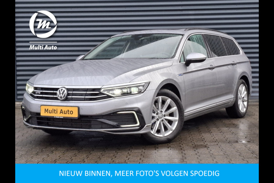 Volkswagen Passat Variant 1.4 TSI GTE Plug In Hybrid 218pk PHEV | Panodak | Adaptive Cruise | Sportstoelen Verwarmd | Apple Carplay | Navigatie | Camera | Virtual | IQ Light | DAB |