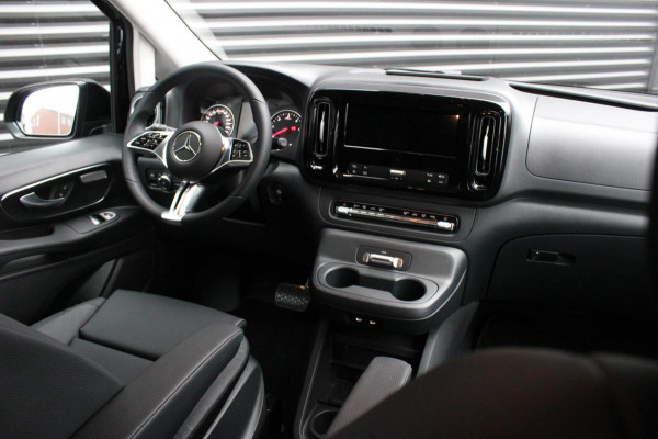 Mercedes-Benz Vito 119 CDI L3 SPORT DUBBEL CABINE / DC / BPM VRIJ / FULL BLACK / 2X SCHUIFDEUREN / AMG / VERLAAGD / APPLE CARPLAY