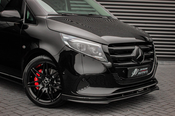 Mercedes-Benz Vito 119 CDI L3 SPORT DUBBEL CABINE / DC / BPM VRIJ / FULL BLACK / 2X SCHUIFDEUREN / AMG / VERLAAGD / APPLE CARPLAY