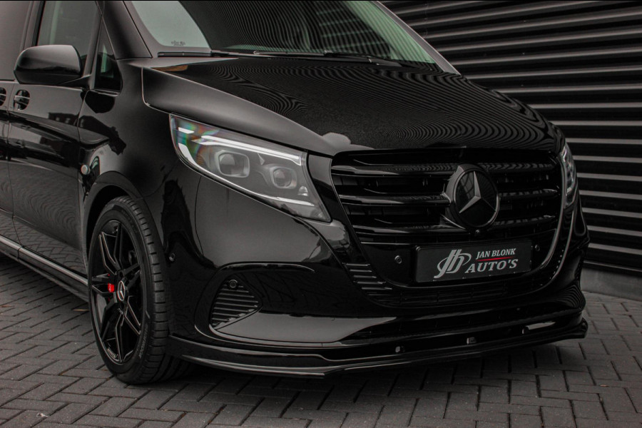 Mercedes-Benz Vito 119 CDI L3 SPORT DUBBEL CABINE / DC / BPM VRIJ / FULL BLACK / 2X SCHUIFDEUREN / AMG / VERLAAGD / APPLE CARPLAY