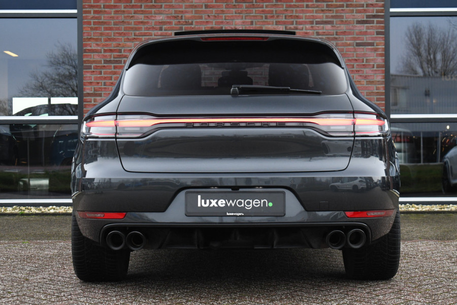 Porsche Macan S 3.0 Pano Luchtv ACC 360 Bose Standk Sportuitlaat SportDesign