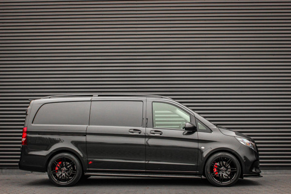 Mercedes-Benz Vito 119 CDI L2 SELECT LANG LEDEREN BEKLEDING / 2XSCHUIFDEUR / BPM VRIJ / VERLAAGD / AMG / APPLE CARPLAY / FULLBLACK