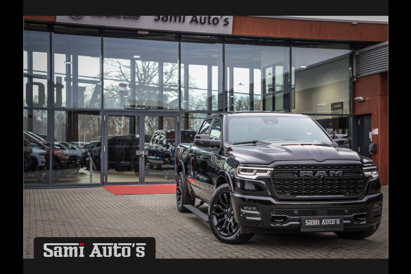 Dodge Ram 1500 LIMITED H.O | 540 PK | RAM VOL | Z.G.A.N | DEZE RAM BESCHIKT OVER ALLE BESCHIKBARE OPTIES | DUBBELE CAINE | 5 PERSOONS | DC |