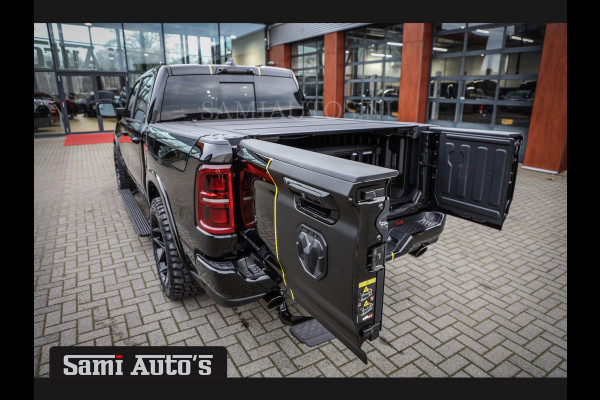 Dodge Ram 1500 DE MEEST LUXUEUZE PICK UP LIMITED NIGHT HIGH OUTPUT H.O 540PK 706 Nm 2025 | XB9 | MASSAGE | BOM VOL | CREW CAB | DUBBELE CABINE | GRIJSKENTEKEN | VOORRAAD NR 2353 - 5412