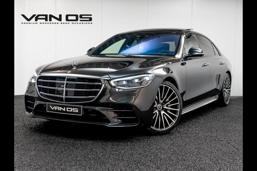 Mercedes-Benz S-Klasse S 450d 4MATIC Lang AMG Line | Achteras sturing