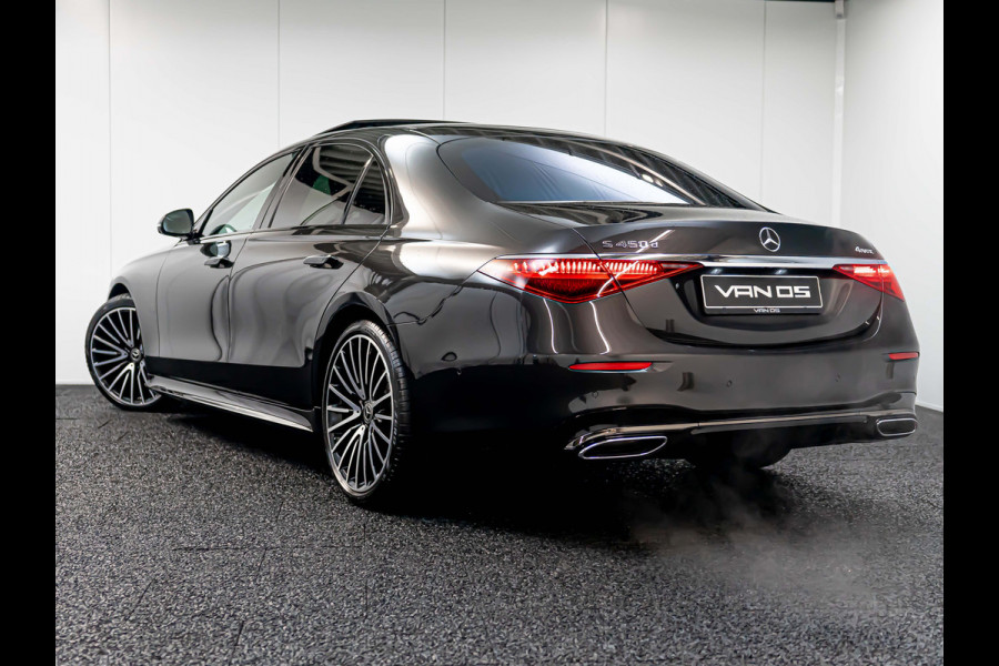 Mercedes-Benz S-Klasse S 450d 4MATIC Lang AMG Line | Achteras sturing