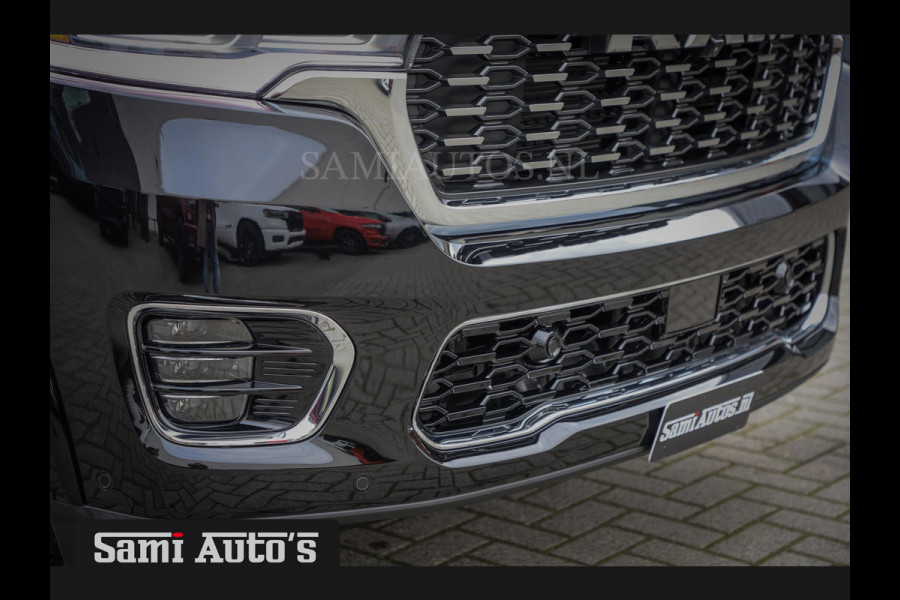 Dodge Ram 1500 TUNGSTEN HIGH OUTPUT | DE MEEST LUXUEUZE PICK UP | 23 SPEAKERS KLIPSCH | H.O 540PK 706 Nm 2025 | XB9 | MASSAGE | BOM VOL | CREW CAB | DUBBELE CABINE | GRIJSKENTEKEN | 5 PERSOONS | SV | VOORRAAD NR 2321 - 8586