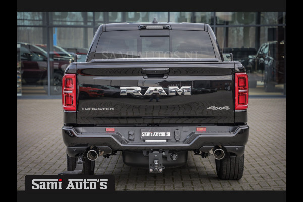 Dodge Ram 1500 TUNGSTEN HIGH OUTPUT | DE MEEST LUXUEUZE PICK UP | 23 SPEAKERS KLIPSCH | H.O 540PK 706 Nm 2025 | XB9 | MASSAGE | BOM VOL | CREW CAB | DUBBELE CABINE | GRIJSKENTEKEN | 5 PERSOONS | SV | VOORRAAD NR 2321 - 8586