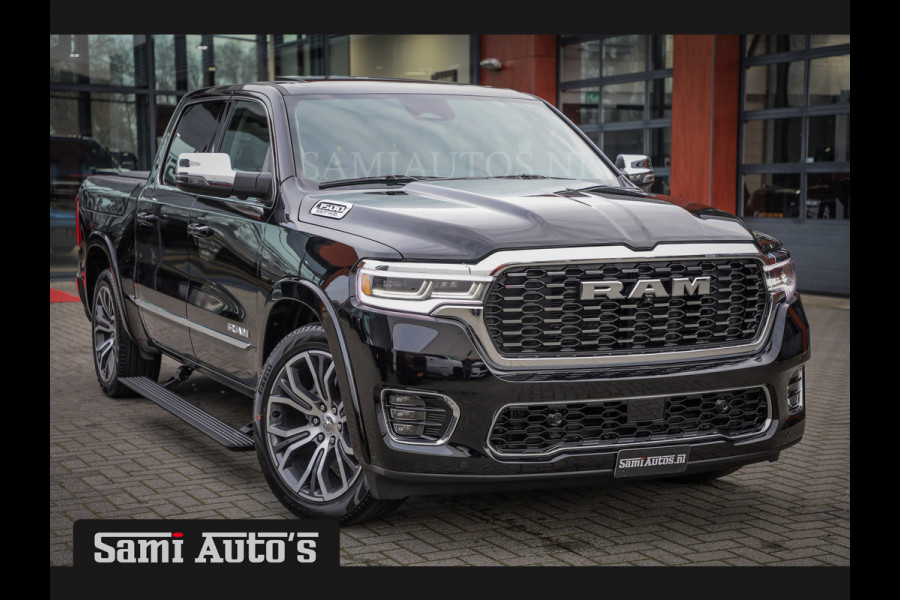 Dodge Ram 1500 TUNGSTEN HIGH OUTPUT | DE MEEST LUXUEUZE PICK UP | 23 SPEAKERS KLIPSCH | H.O 540PK 706 Nm 2025 | XB9 | MASSAGE | BOM VOL | CREW CAB | DUBBELE CABINE | GRIJSKENTEKEN | 5 PERSOONS | SV | VOORRAAD NR 2321 - 8586