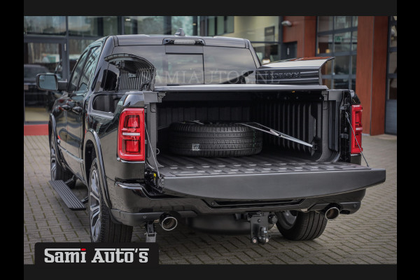 Dodge Ram 1500 TUNGSTEN HIGH OUTPUT | DE MEEST LUXUEUZE PICK UP | 23 SPEAKERS KLIPSCH | H.O 540PK 706 Nm 2025 | XB9 | MASSAGE | BOM VOL | CREW CAB | DUBBELE CABINE | GRIJSKENTEKEN | 5 PERSOONS | SV | VOORRAAD NR 2321 - 8586