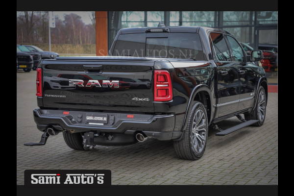 Dodge Ram 1500 TUNGSTEN HIGH OUTPUT | DE MEEST LUXUEUZE PICK UP | 23 SPEAKERS KLIPSCH | H.O 540PK 706 Nm 2025 | XB9 | MASSAGE | BOM VOL | CREW CAB | DUBBELE CABINE | GRIJSKENTEKEN | 5 PERSOONS | SV | VOORRAAD NR 2321 - 8586