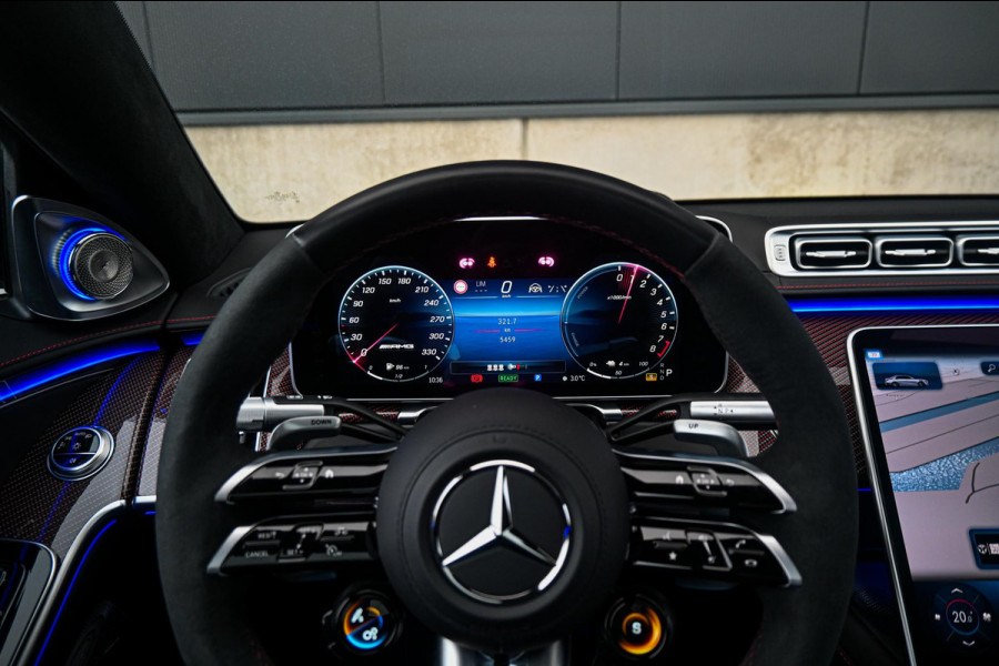 Mercedes-Benz S-Klasse AMG 63 S E Performance *Burmester 4D-Surround / Massage + Ventilatie Voor & Achter / Head-up Display 3D / Carbon / Surround View*