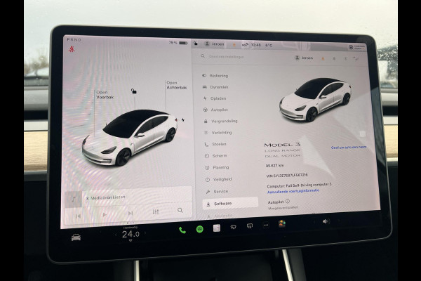 Tesla Model 3 Long Range AWD 75 kWh 1e Eigenaar,Autopilot,Panodak,BTW Auto,Leder,360 Camera,NL Auto,N.A.P,APK tot 12-2025