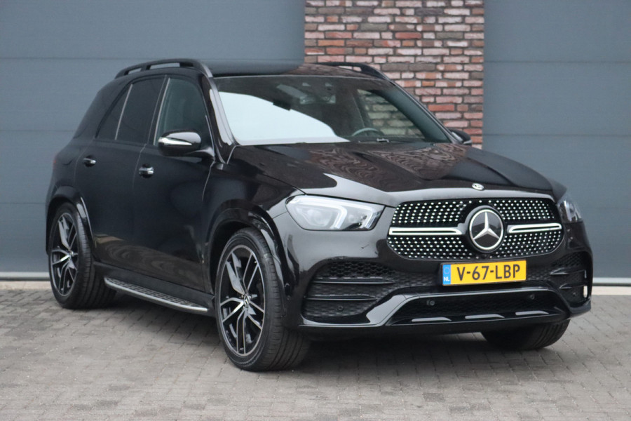 Mercedes-Benz GLE 400 d 4MATIC AMG Line Aut9 | Grijs Kenteken | Airmatic | Distronic+ | Panoramadak | Burmester | Standkachel | Parfumering | Nappa Leder | Memory | Multibeam LED |